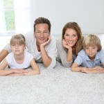 Family on Carpet