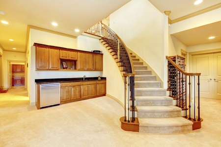 Carpeted Staircase