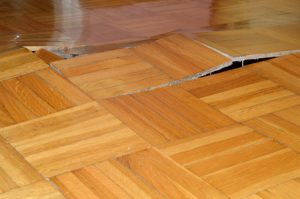 Damaged Hardwood Flooring