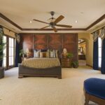 Bedroom with beautiful, plush carpeting